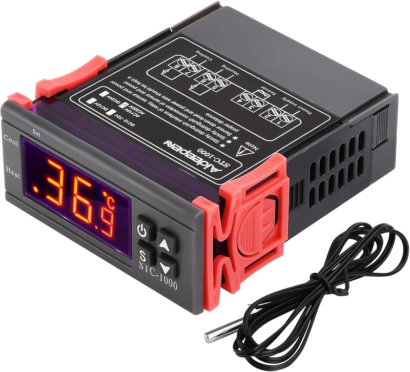 Aideepen STC-1000 Temperature Controller 110V-220V 10A Digital Thermostat