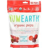 YumEarth Organic Lollipops, 8.5 Ounce Bag ( Packaging May Vary ) (Pack of 12)