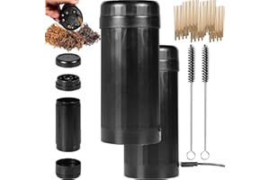 (2 Sets)2in1 Roller Mills, Portable Swift Roll Cylinder Grinder Machine, Pro Roller Electric Grinder and Cone Filler (2 Sets)