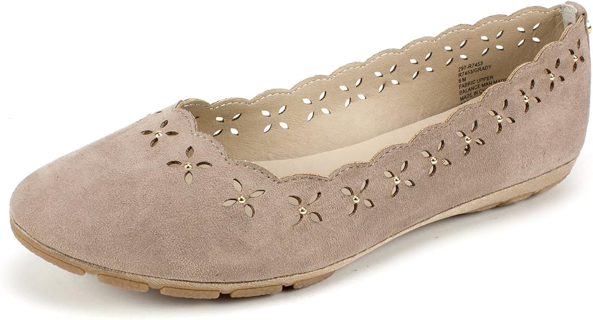 RIALTO Shoes Grady Women�s Flat, LT Taupe