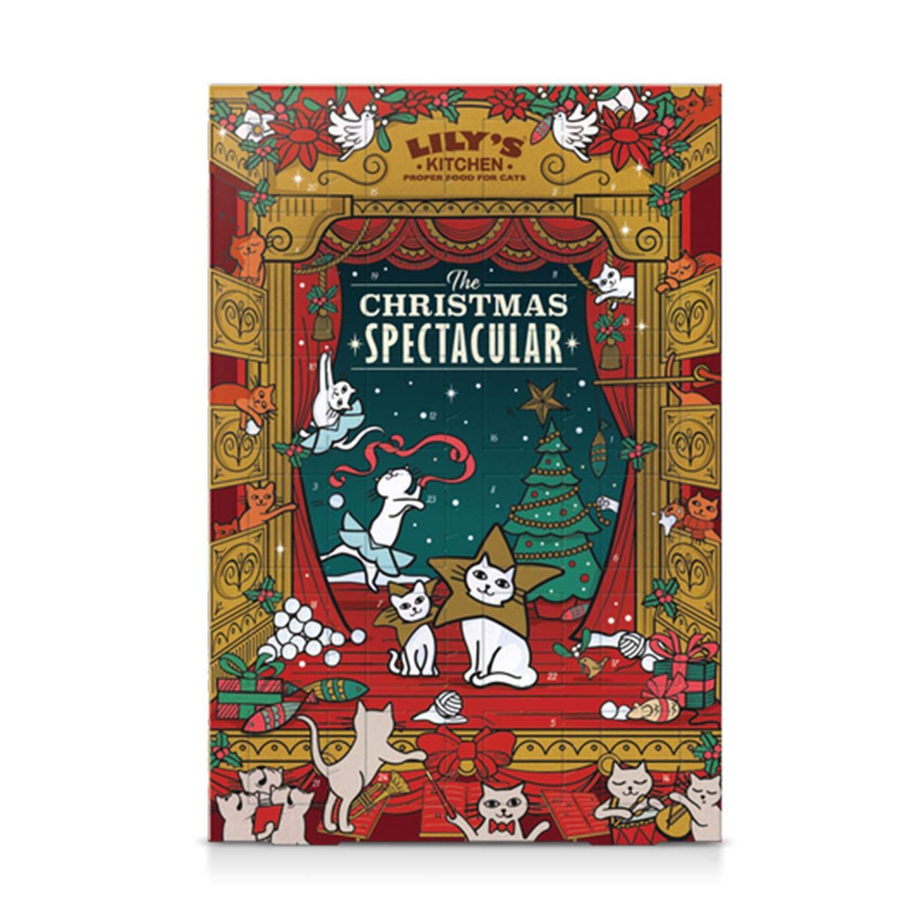 Lilyβs Kitchen Christmas Spectacular Advent Calendar Cat Treat (42 g)