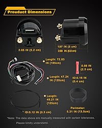 Boost Gauge 52mm(2-1/16"), -30-35psi, Electronic
