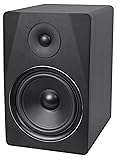 Rockville DPM8B 8" 2-Way 300W Black Active/Powered
