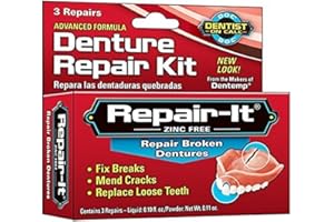 DOC D.O.C. Repair-It Advanced Formula Denture Repair Kit 3 ea (Pack of 5)
