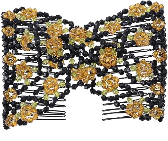 Lovef Exquisite Handmade Easy Comb Stretchy Double Hair