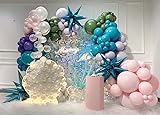 Kate Square Rainbow Blue Sequin Wall Panels Wedding
