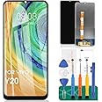 LCD Screen and Digitizer Full Assembly for Vivo Y20 Screen Replacement for Vivo Y20i Display Touch Screen Assembly for Vivo Y20s Screen Repair Parts V2029/V2029_PK/V2027/V2032