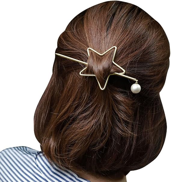 Amazon Co Jp ヘアピン ヘアアクセサリー 髪飾り レディース 誕生日 記念日 夜会巻き パーティー ゴールド ジュエリー