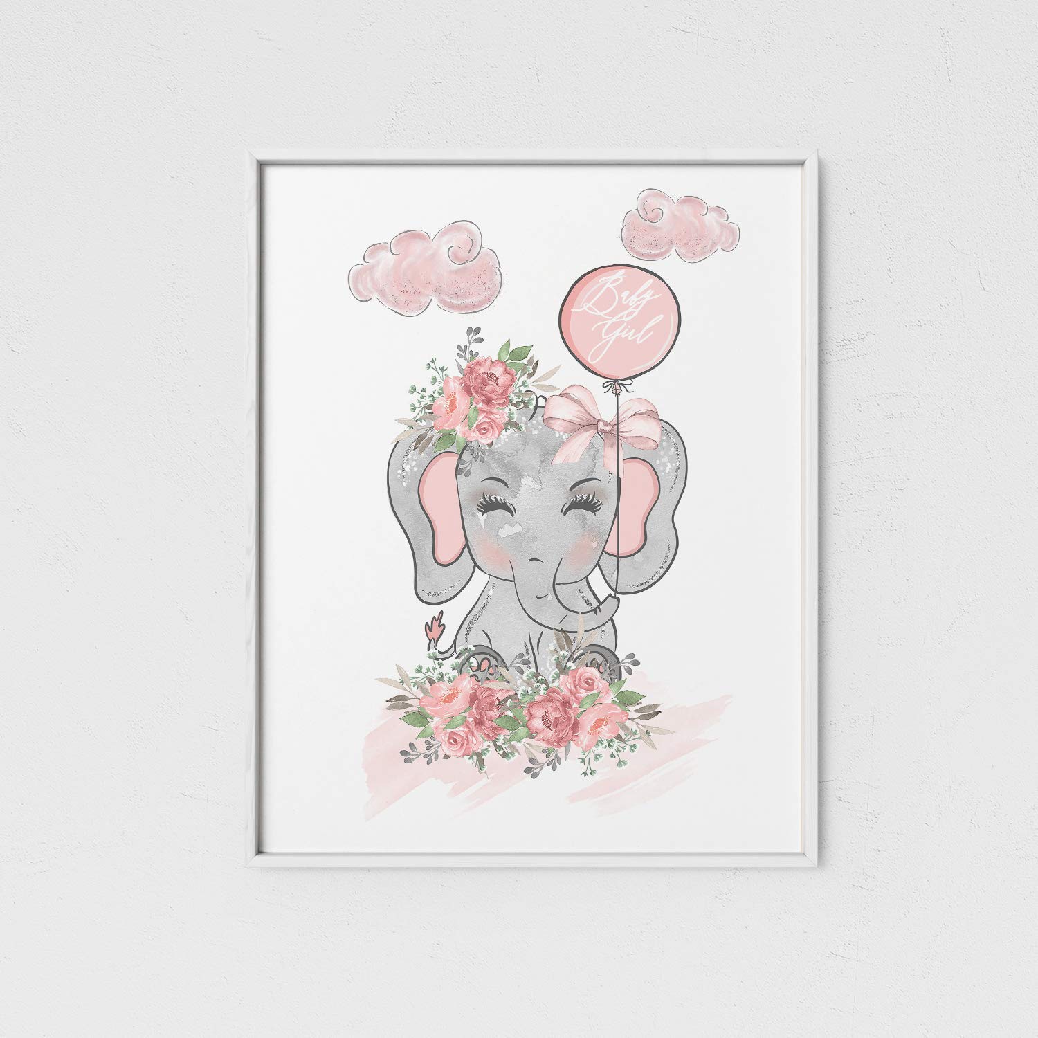 boho elephant nursery