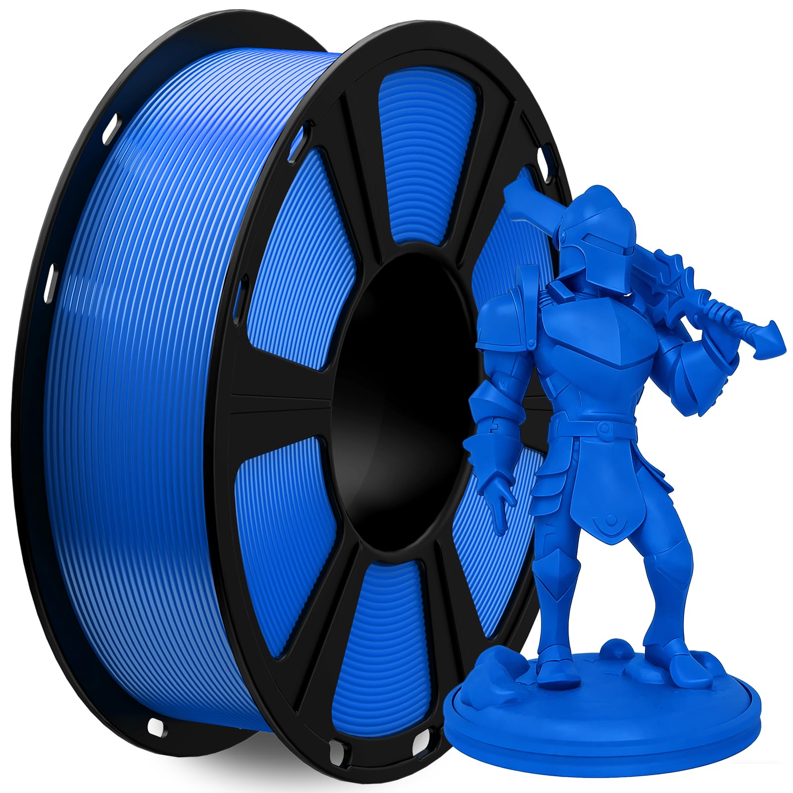 PETG Filament,3D Printer Filament,GIANTARM PETG Filament 1.75mm,Dimensional Accuracy +/- 0.02mm, 1kg,Blue