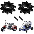 Chikia 2pcs 10 Tooth #40/#41/420 Chain Sprocket with 5/8" Bore for Coleman CT200U BT200X KT196 Baja go Kart Mini Bike