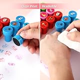 Kesote 26pc Animal Ink Stampers Assorted Kids Party Bag Fillers Loot Prizes view 3