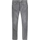 Calvin Klein Boys Skinny Fit Stretch Denim Jeans, 5-Pocket Style, Zipper Fly & Button Closure