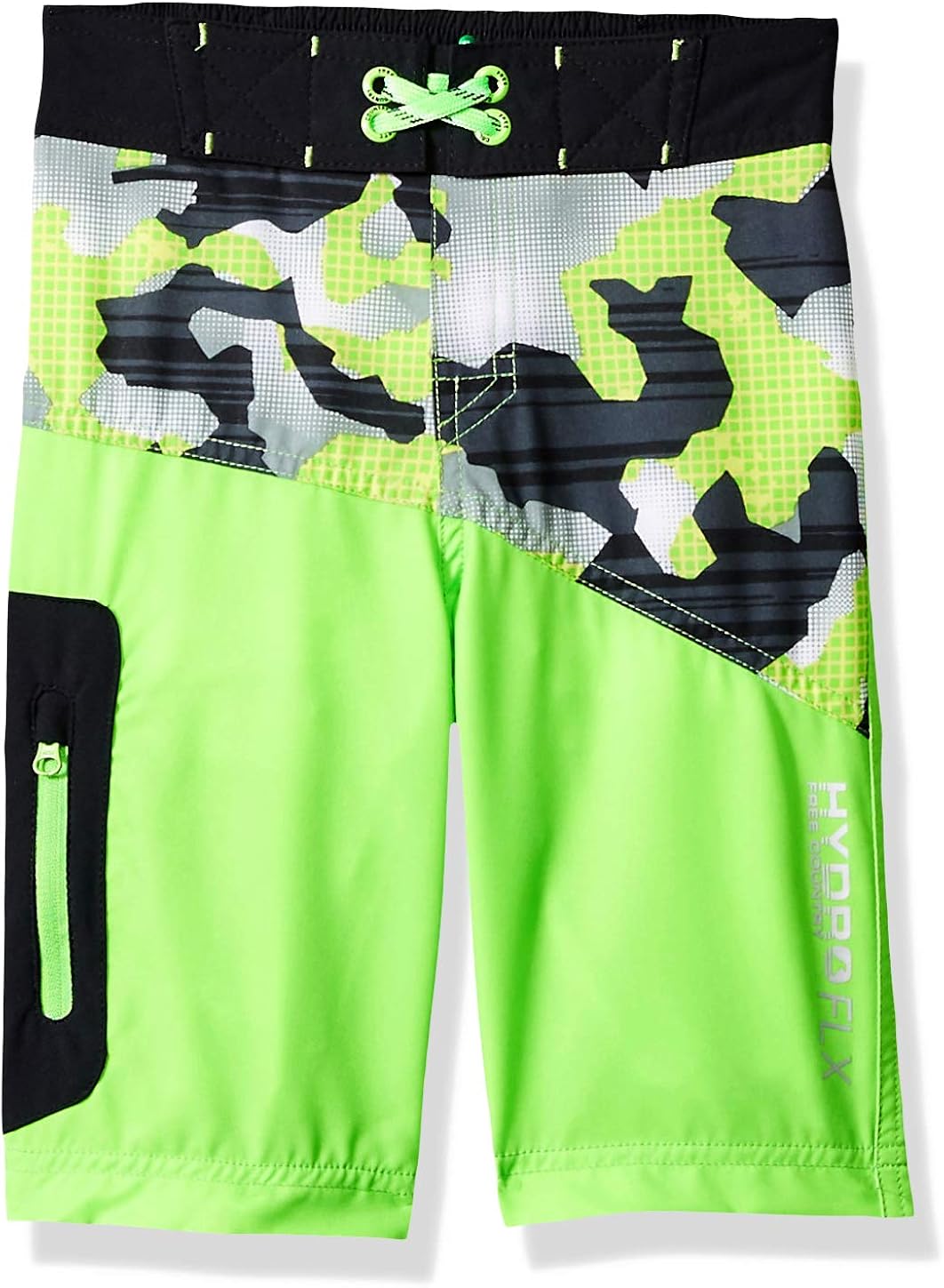 Free Country Little Boys Camo Zones Board Shorts Leafy Green S 4 Amazon Ca Clothing Accessories