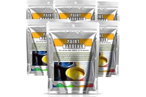 LIIZOUSUDA 6 Pack Paint Hardener for Disposal - Fast Acting Solidifier for Disposal - Paint Drying Powder for Acrylic & Latex Paint