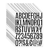 10 Sheets 500 Pcs Vinyl Letter Stickers,2 inch