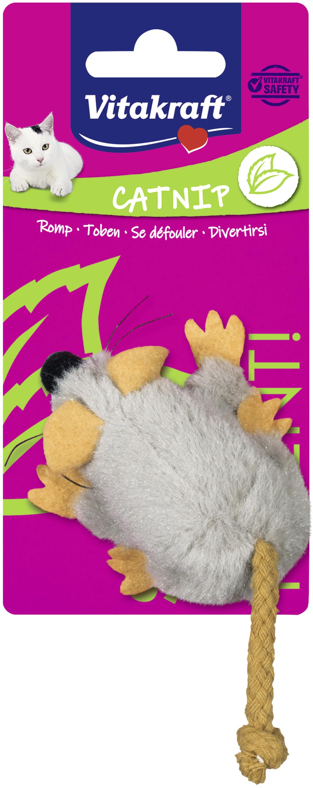 Vitakraft - Mouse toy with catnip inside