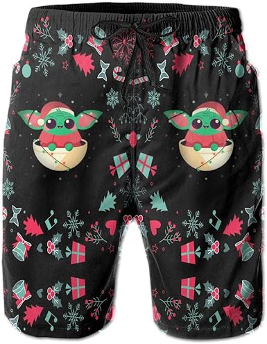baby yoda swim trunks