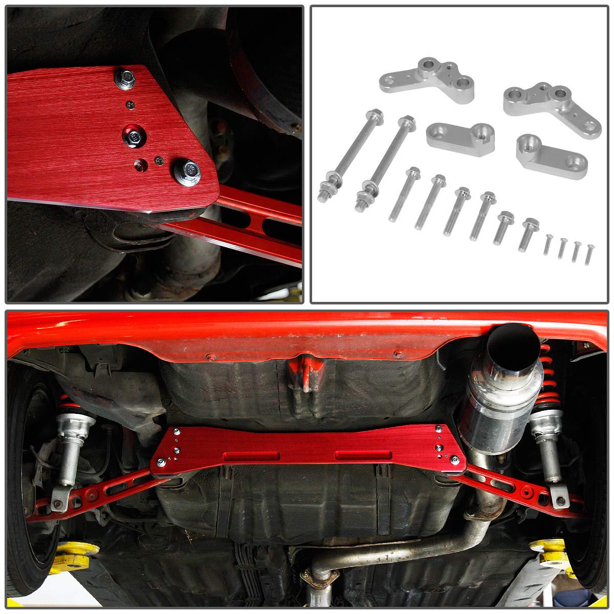 For Honda Civic/Del Sol/Acura Integra Aluminum Rear Suspension Subframe