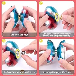 JOLESHARE Professional Unresponsive Yoyo for Pros