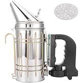 Joyzan Electric Beehive Smoker, Stainless Steel Beekeeping Tools Bee | Handle Set Hive Beekeeper Supplies Equipment Accessory Kit Beginner Producing Smoke (Not Included Charging Cable )