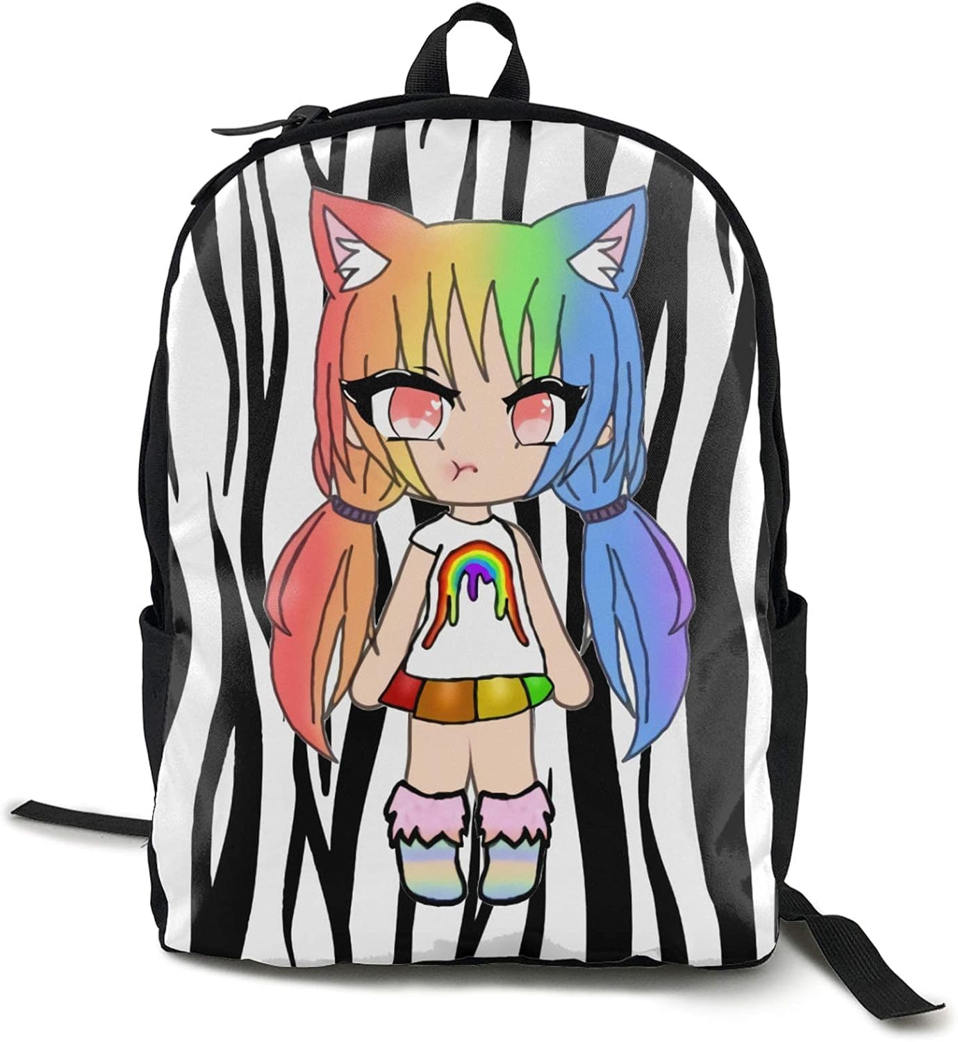 VJSDIUD Unisex Gacha Life Backpack Laptop Bag Student Backpack Laptop