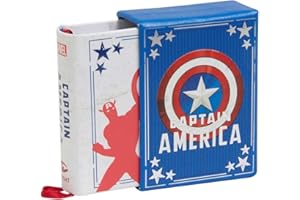 Marvel Comics: Captain America (Tiny Book): Inspirational Quotes From the First Avenger (Fits in the Palm of Your Hand, Stocking Stuffer, Novelty Geek Gift)