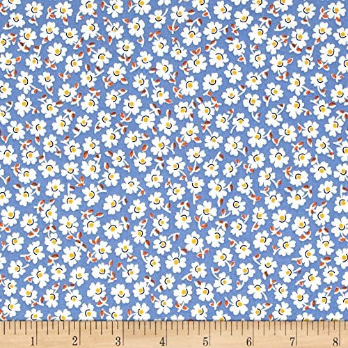 Marcus Brothers Judie Rothermel Aunt Grace Basket Of Scraps Blue Fabric By The Yard