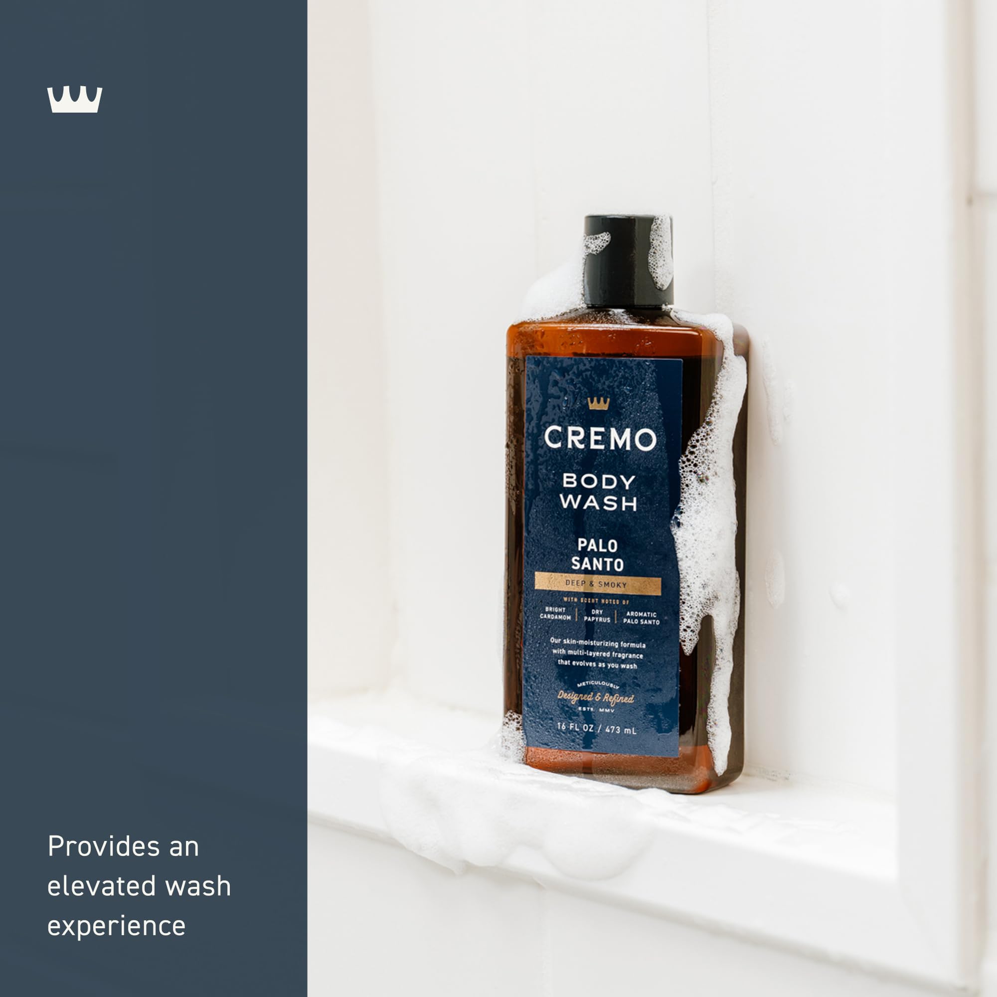Cremo Palo Santo Body Wash for Men - Woody & Warm - 30ml 3