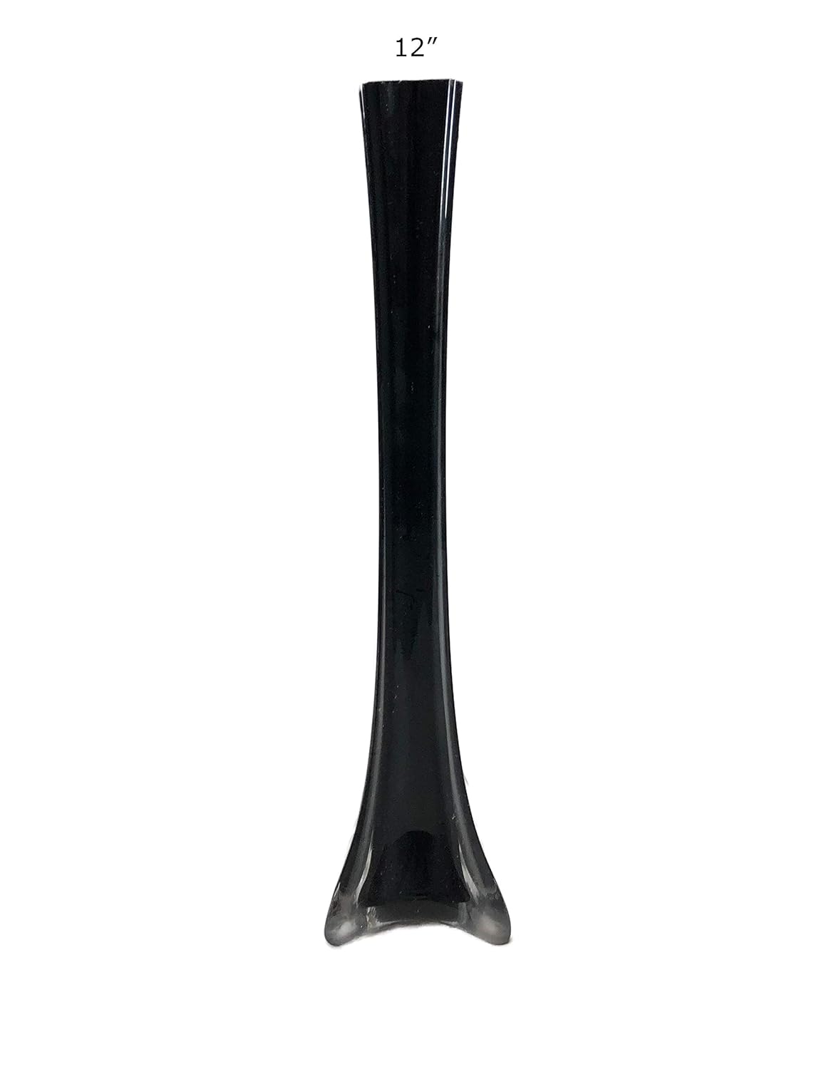 Lacrafts 12 Glass Eiffel Tower Vases 12 Pack Black Amazon Co