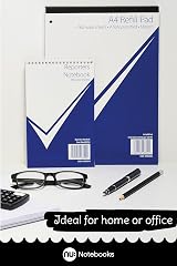 nu: Office Reporters Notebook Wirebound 80 Pages Multipack of 3 view 5