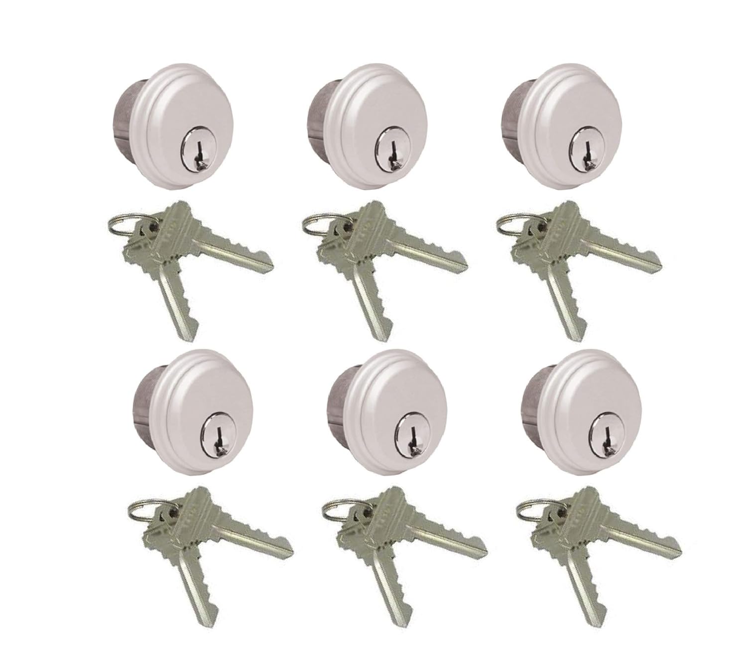 McAvory Commercial Storefront Door Lock Mortise Cylinders fits Adams