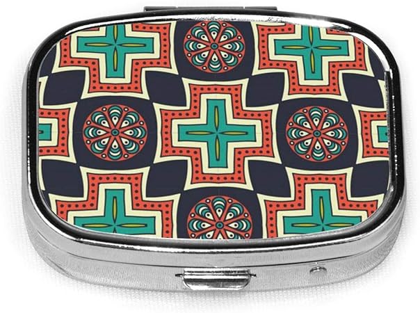 Amazon 漫画の花のチューブ ピルケース 薬 収納ケース 薬ケース 服薬管理 ミニ薬箱 軽い おしゃれ 持ち歩く薬入れ Josephine Housman ピルケース