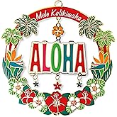 Metal Die Cut Ornaments MELE ALOHA