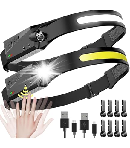 Berretto unisex con illuminazione a LED, ricaricabile tramite USB, con