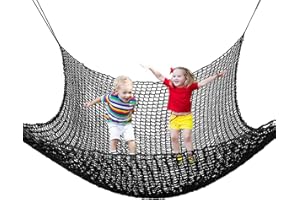 KAERYHET Climbing Net for Kids Double Layers Playground Safety Net Polyester Climbing Cargo Net Rope Bridge Nets for Treehouse Backyard Monkey Bars