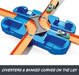 Hot Wheels Track Builder Deluxe Stunt Box with 5m Track Dual Launchers view 5