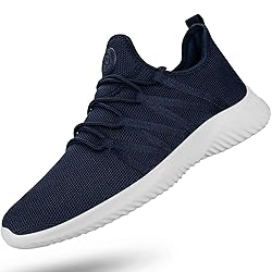 Feethit Mens Slip On Running Shoes Breathable