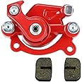 HIAORS Rear Disc Brake Caliper Pads for 79cc 97cc 100cc 105cc 2.8hp Baja Doodle Bug DB30 Coleman CT100U CC100X Motovox MBX10 MBX11 Monster Mega Moto MM-B80 MM-B105 TrailMaster MB Strom Mini Bike Parts