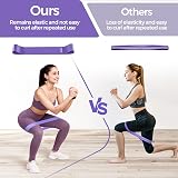 Fokky Resistance Bands Set of 5 100% Latex Skin-Friendly Exercise Bands view 5