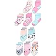 Cherokee Baby Girls' 10 Pack Crew Socks