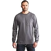 Timberland PRO Men's Fr Cotton Core Flame Resistant Long-Sleeve Pocket T-Shirt