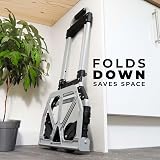 WMR Heavy Duty Folding Aluminium Hand Truck Trolley 80 KG Load Capacity view 8