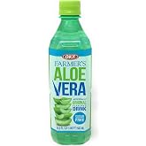 OKF Aloe Vera Drink in 16.9 Ounce Bottles (Sugar Free, 12 Pack)