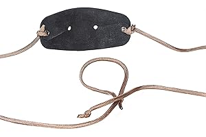 EASYANT Handmade Leather Pouch Shepherd Sling Old-Fashioned Slingshot