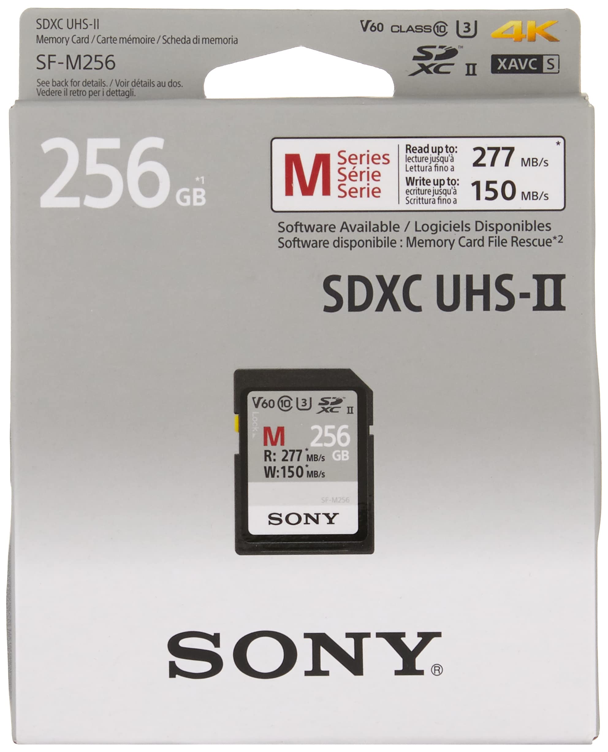 Sony M series SDXC UHS-II Card