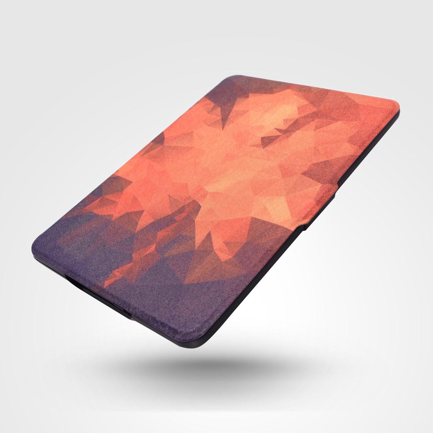 Dopup Kindle Paperwhite Case Light and Thin Smart Protective Cover for Amazon Kindle Paperwhite E-reader (Fits all 2012, 2013, and 2015 Versions), with Auto Wake/Sleep Function(Geometry Maple)