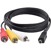 Amazon.com : Tobysome Replacement Sony AV Cable for Handycam, VMC-15FS ...
