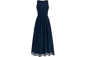 Casual Dresses for Women 2026 Elegant Cozy Sleeveless Sundresses Summer Party Outdoor Floral Vacation Evening Dress
