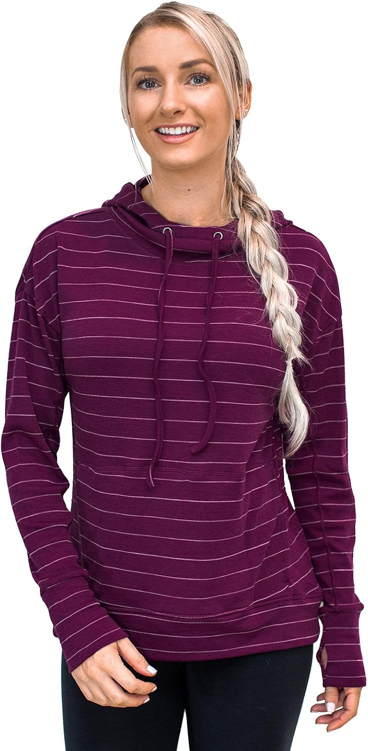 women's merino wool hoodie